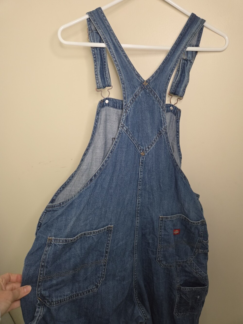 Women's Dickies Carpenter Style Overalls Sz XL - Picture 3 of 16